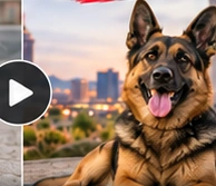 Example after-training dog image